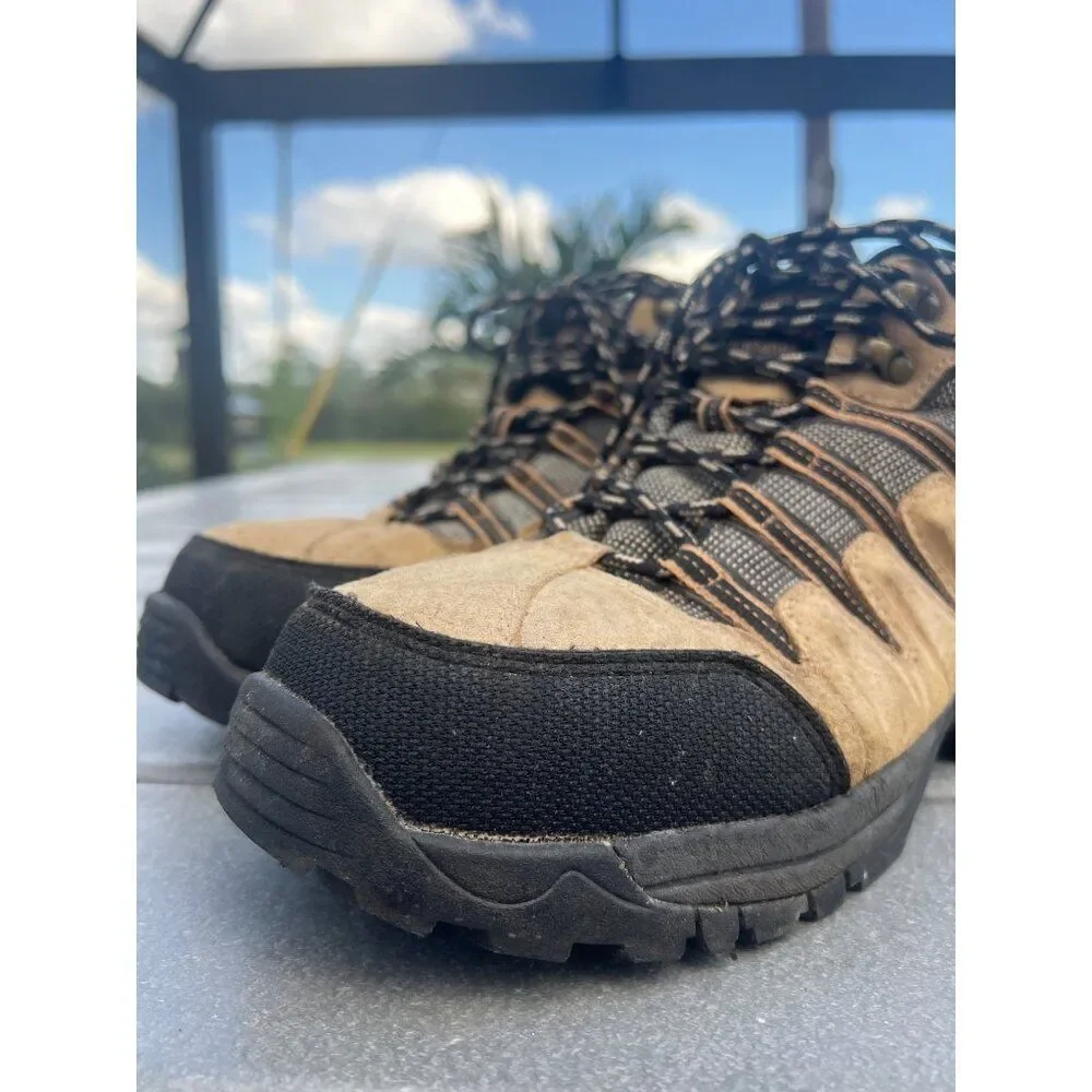 Wrangler Men Steel Toe Oil Resistant Work Boots Size 9.5